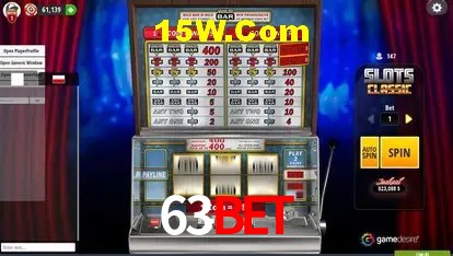 Jogos de Slot 63Bet